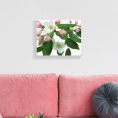 roze kersenbloesem bloesem mooi modern canvas afdruk (Insitu (Woonkamer))