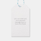  Roze Kersenbloesem bloesem trouwgunst Cadeaulabel (Achterkant)