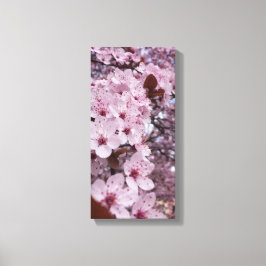 Roze Kersenbloesem Canvas Wandkunst – Sakura Boom Afdruk
