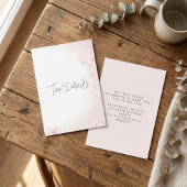 Roze Kersenbloesem De Details Behuizing Kaart