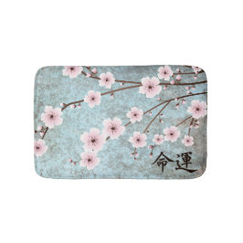 Roze kersenbloesem "Destiny" Badmat