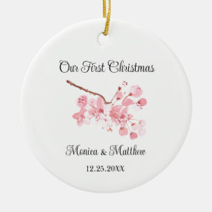Roze Kersenbloesem Huwelijkscadeau Sakura Japan Keramisch Ornament