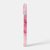 roze kersenbloesem iPhone 15 case (Linkerkant)