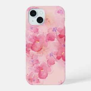 roze kersenbloesem iPhone 15 case