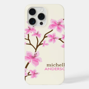 Roze Kersenbloesem iPhone 15 Pro Max Case