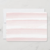 Roze Kersenbloesem Krans Meisje Foto Verjaardag Kaart (Achterkant)