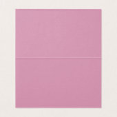 roze kersenbloesem lente bruiloft kaart (Binnenkant ongevouwen)