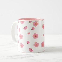 Roze Kersenbloesem Mok