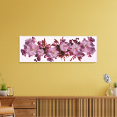 roze kersenbloesem mooie bloemige kunst canvas afdruk (Insitu (Woonkamer))