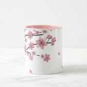 Roze Kersenbloesem Mooie Naam Mok (Midden)