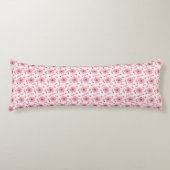 Roze Kersenbloesem Patroon Lichaamskussen (Voorkant)