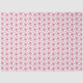 Roze Kersenbloesem Patroon Tissuepapier (Voorkant)
