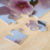 Roze Kersenbloesem Puzzel (Zijkant)