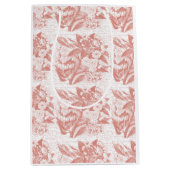 Roze Kersenbloesem tak cadeau tas Medium Cadeauzakje (Voorkant)