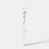 Roze kersenbloesem telefoonhoesje. iPhone 15 case (Linkerkant)