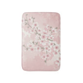 Roze Kersenbloesem uit het Verleden Badmat (Voorkant Verticaal)