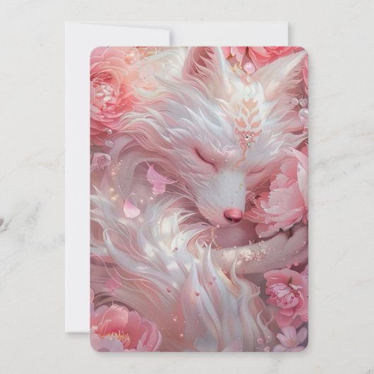 Roze Kersenbloesem Uitnodiging – Sakura Boom (Voorkant)