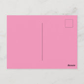 Roze kersenbloesems Bewaar de datum Briefkaart (Achterkant)