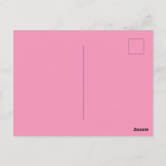 Roze kersenbloesems Bewaar de datum Briefkaart (Achterkant)