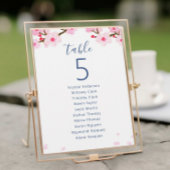 Roze Kersenbloesems Bruiloft Zitkaart Kaart