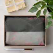 Roze kersenbloesemtakken Ethisch Tissuepapier (Geschenk)