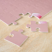 Roze Kersenbloesemtakken Patroon Legpuzzel (Zijkant)