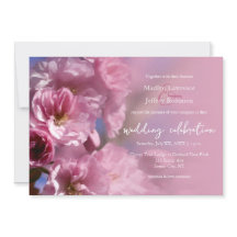 roze kersenboom bloesems lente bruiloft