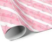 Roze kerst cadeaupapier (Rol Hoek)