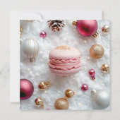 Roze Kerst Coco en Sprinkles Baby shower (Achterkant)
