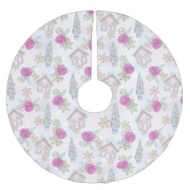 Roze Kerst Gingerbread Kerstboom Rok
