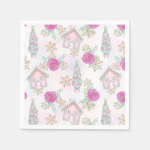 Roze Kerst Gingerbread