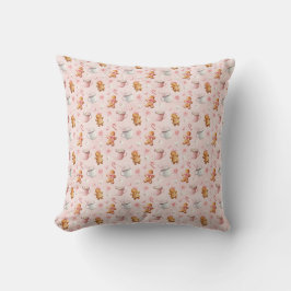 Roze kerst  kussen