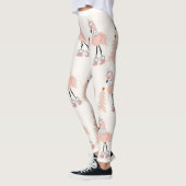 Roze kerst met Flamingo Leggings (Links)