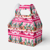 Roze Kerst Notenkraker Ballerina Kids Verjaardag Bedankdoosjes (Achterkant)