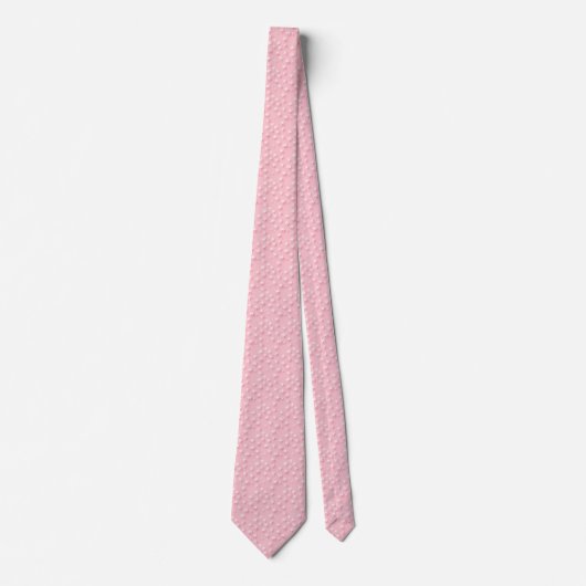 Roze Kerst Stropdas (Voorkant)