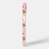 Roze Kerst Telefoonhoesje met Snoep Case-Mate iPhone Case (Achterkant / Rechts)