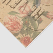 Roze kerst tissuepapier (Detail)