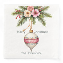 Roze Kerstbal Kerst Foto