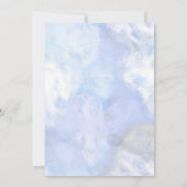 Roze kerstballen kaart (Achterkant)