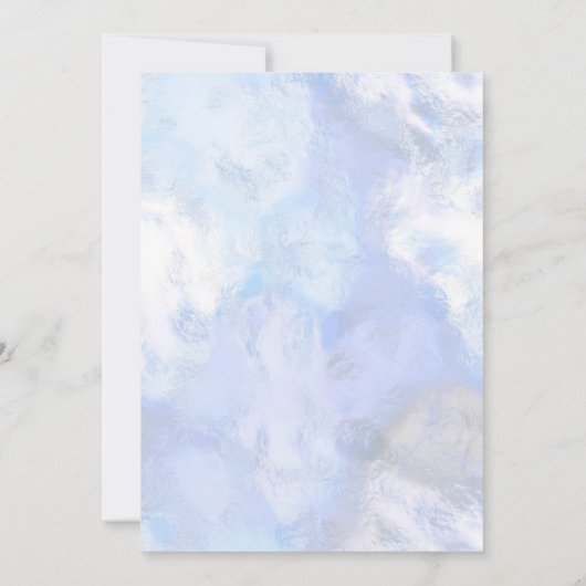 Roze kerstballen kaart (Achterkant)