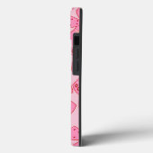 Roze kerstbogen Case-Mate iPhone case (Achterkant / Links)