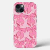 Roze kerstbogen Case-Mate iPhone case (Achterkant)