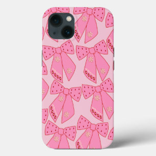 Roze kerstbogen Case-Mate iPhone case