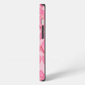 Roze Kerstbogen iPhone Hoesje (Linkerkant)