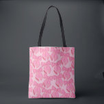 Roze kerstbogen tote bag<br><div class="desc">Kleurrijke kerstbogen - Coquette Ribbons - Roze.</div>
