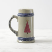 Roze kerstboom bierpul (Links)