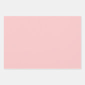 Roze Kerstboom en Gouden Ster, Pink 'n Brown Inpakpapier Vel (Voorkant 2)