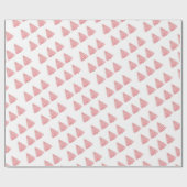 Roze kerstboom inpakpapier (Vlak)