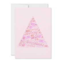 Roze kerstboom