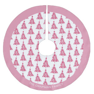 Roze kerstboom kerstboom rok